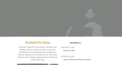 Desktop Screenshot of plymouthyoga.com